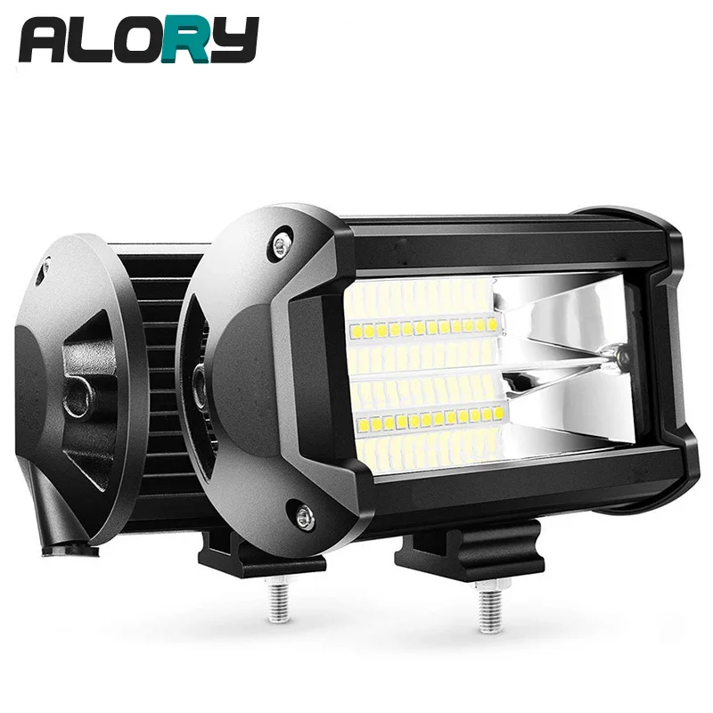 ALORY светодио дный свет бар Подсветка offroad atv 4x4 внедорожник 12 В 24 6000 К белый 3000