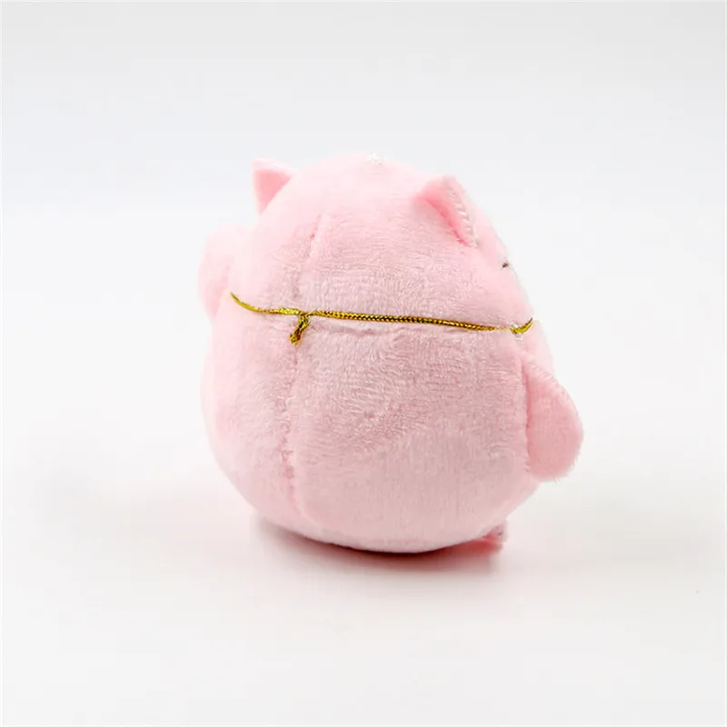 Fortune Cat Plush Keychain Toys Kawaii Lucky Cats Neko Key Bag Pendants Peluche Dolls 24pcslot 7cm (7)