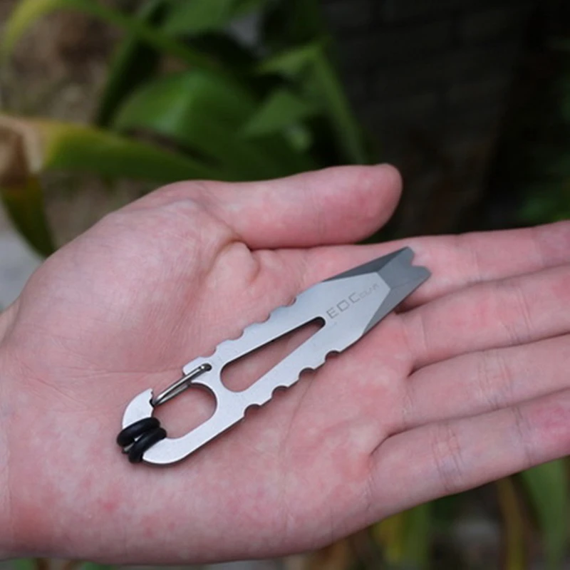 EDCGEAR Outdoor Stainless Steel Crowbar Multifunctional Creative