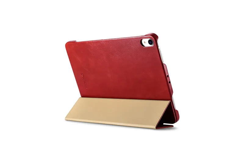 Для iPad Pro 11 дюймов бренд Icarer, винтажный серия натуральная кожа чехол для Apple iPad Pro 12,9 дюймов кожаный чехол