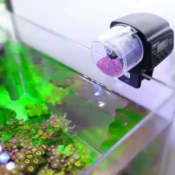 

RESUN Digital Automatic Aquarium Tank Fish Food Feeder Timer E5M1
