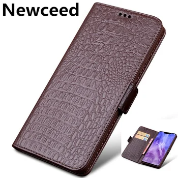 

Genuine Leather Business Wallet Case Card Slot Coque For Huawei Honor Play4T/Honor Play4T Pro/Honor 9A/Enjoy 10e/Nova 5t Holster