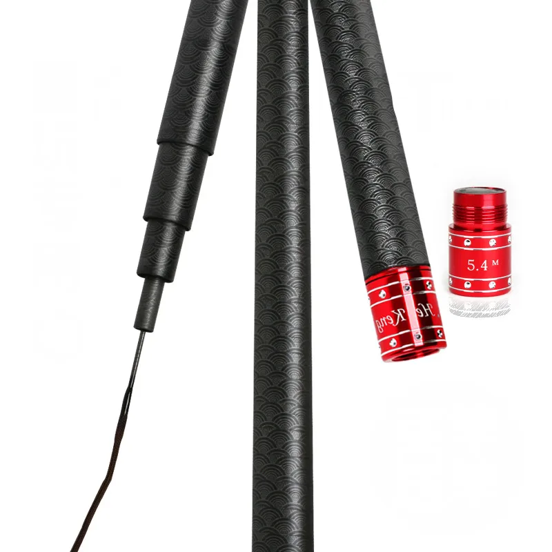 

Competitive Fishing Rod Leisure Fishing Rod Super Hard Super Light Carbon Fiber Fishing Tackle 2.7/3.6/3.8/4.5/4.8/5.4/6.3/7.2m