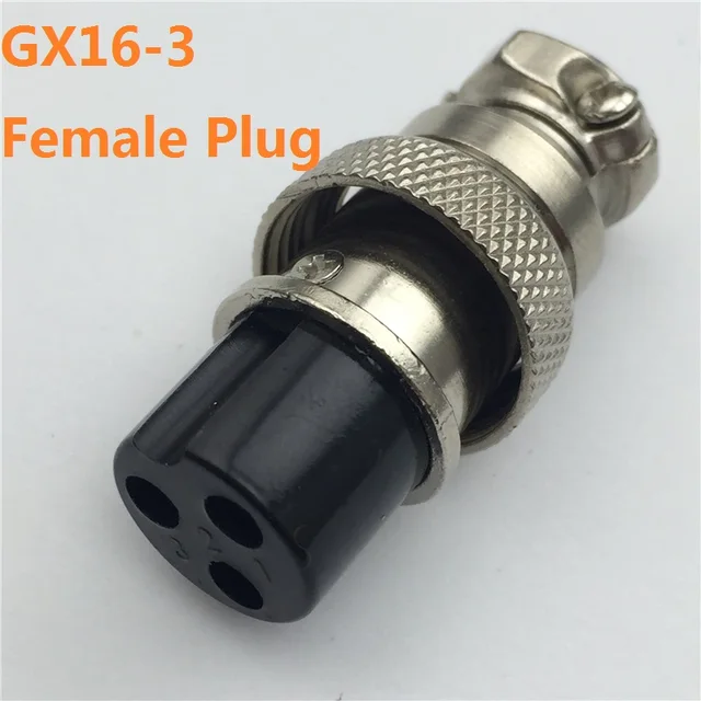 Разъем gx16 3