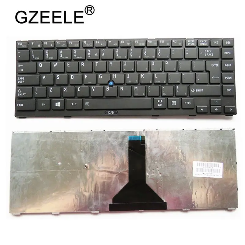 

GZEELE UK for Toshiba R800 R845 R840 R840 R940 black keyboard