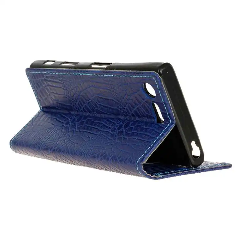 For Sony Xperia X Compact Crocodile PU Leather Wallet Case Stand (10)