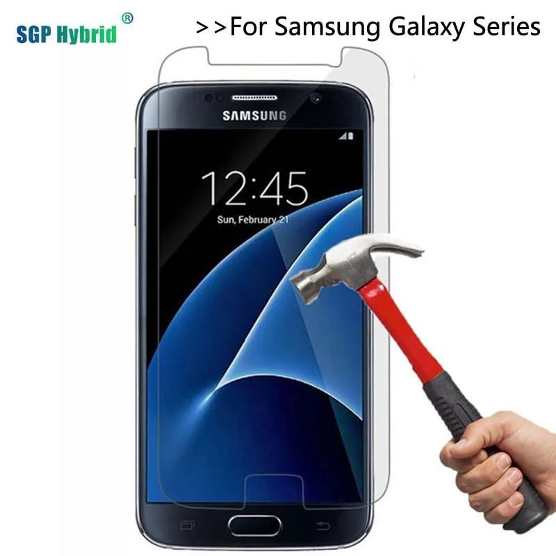 

Glas For Samsung S7 Tempered Glass Screen Protector Film On Galaxy S7 S6 S5 S4 S3 S2 S7272 S7262 S3 S4 S5 mini Tremp Case Cover
