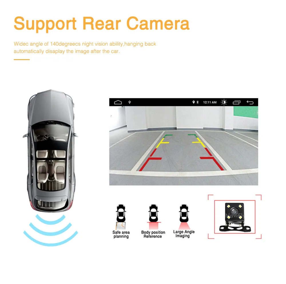 Excellent Universal for Nissan Toyota Kia Hyundai 2 Din Android 8.1 car radio gps navigation video player universal autoradio multimedia 30