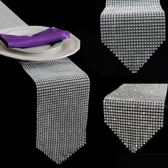 Buy New 12*275CM (4.6" X 108") Diamond Table Runner