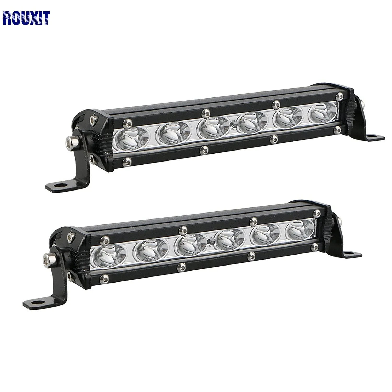 

2pcs 7" 18W LED Work Light Bar Spot Fog Offroad LED Light Bar For 4X4 4WD Jeep Truck ATV SUV Pickup 12V 24V LED Beams