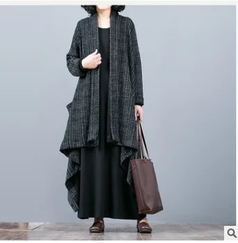 

In the winter of 2018 new products, high-end loose big yards women's original design wool coat