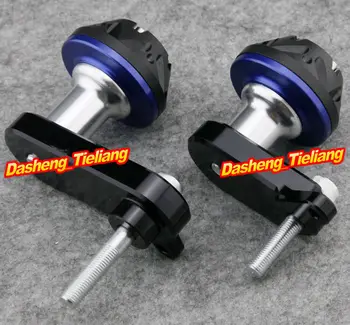 

For Kawasaki Ninja ZX6R 2009-2011 Motorcycle Frame Sliders Crash Pads Protector 09 10 11, BLUE Color, Spare Parts Supplies