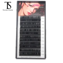 Thinkshow 4 шт./лот B/C/D локон 8-15 мм 3D объем России ресницы расширение индивидуального ресниц ручной работы норки ресницы
