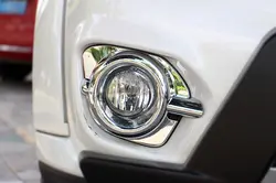 Начальник автомобилей туман, Авто Передние противотуманные света планки для Mitsubishi Pajero 2014, ABS хром, тюнинг автомобилей