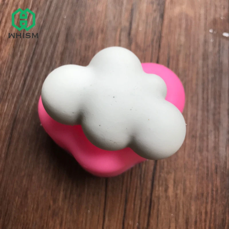 

WHISM 3D Clouds Shaped Handmade Soap Silicone Mold Cake Mould Decorating Tools Non Stick Pastry Baking Molds DIY Candle Moulds