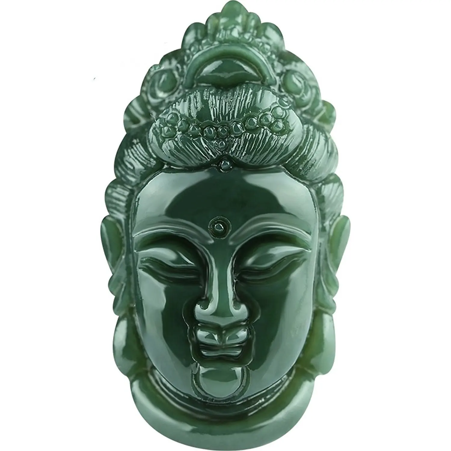 Koraba Fine Jewelry 100 Natural Jade Hand Carved N Guanyin Kwan yin