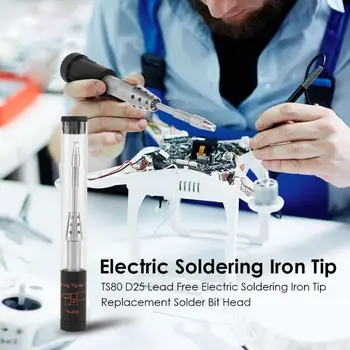 

TS80 D25 Lead Free Electric Soldering Iron Tip Replacement Solder Bit Head