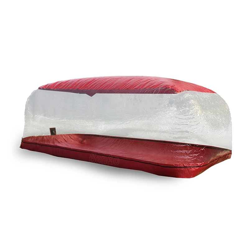 14ft/426 см прозрачный надувной автомобиль пузырь палатка портативный настраиваемый размер автомобиля Защита палатка