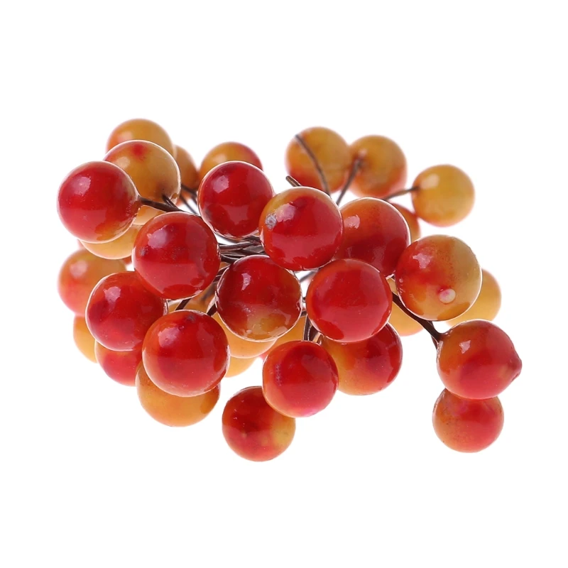 Реалистичный муляж грозди искусственные ягоды пластиковые поддельные фрукты Disply вечерние украшения для дома
