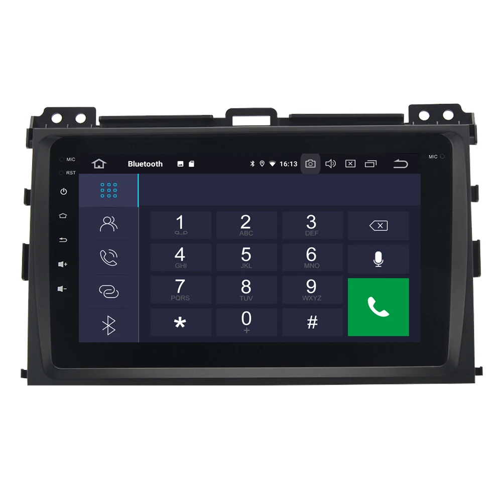 Cheap RoverOne For Toyota Prado 120 2004 - 2009 Android 9.0 Autoradio Car Multimedia Player Radio GPS Navigation Head Unit NO DVD 3