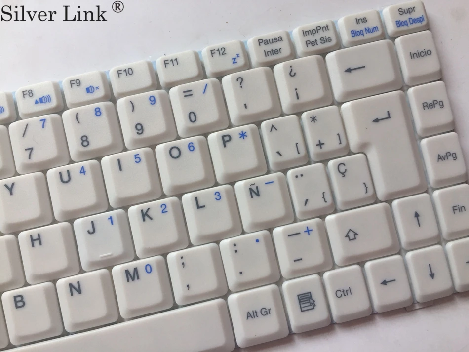 SP испанская клавиатура для Fujitsu Amilo Pro V2030 V2035 V2055 V3515 Li1705 L1310 A1655 белая клавиатура SP Раскладка