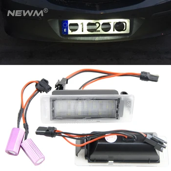 

2X LED Number License Plate Light For opel Insignia Sports Tourer Mokka