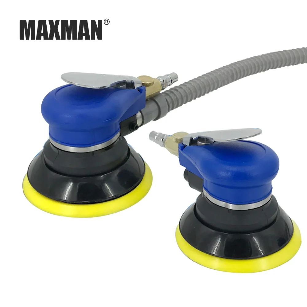 MAXMAN 5 Inch Random Orbital Air For Palm Sander & Car Polisher Vacuum