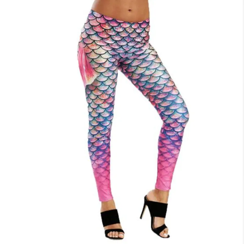 mermaid workout leggings