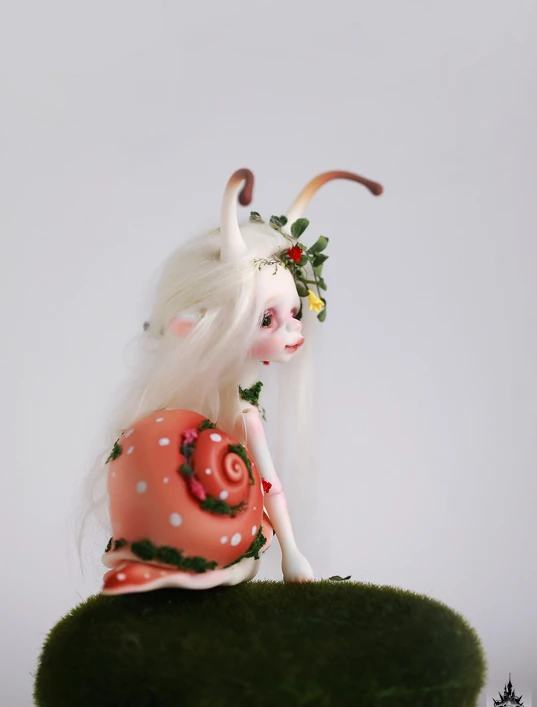 1/8 на шарнирах, в масштабе Pet Elf pop BJD/SD Симпатичные Улитки каучуковая фигурка кукла DIY Подарочные модельные игрушки. Не включены одежда, обувь, парик 16C0334