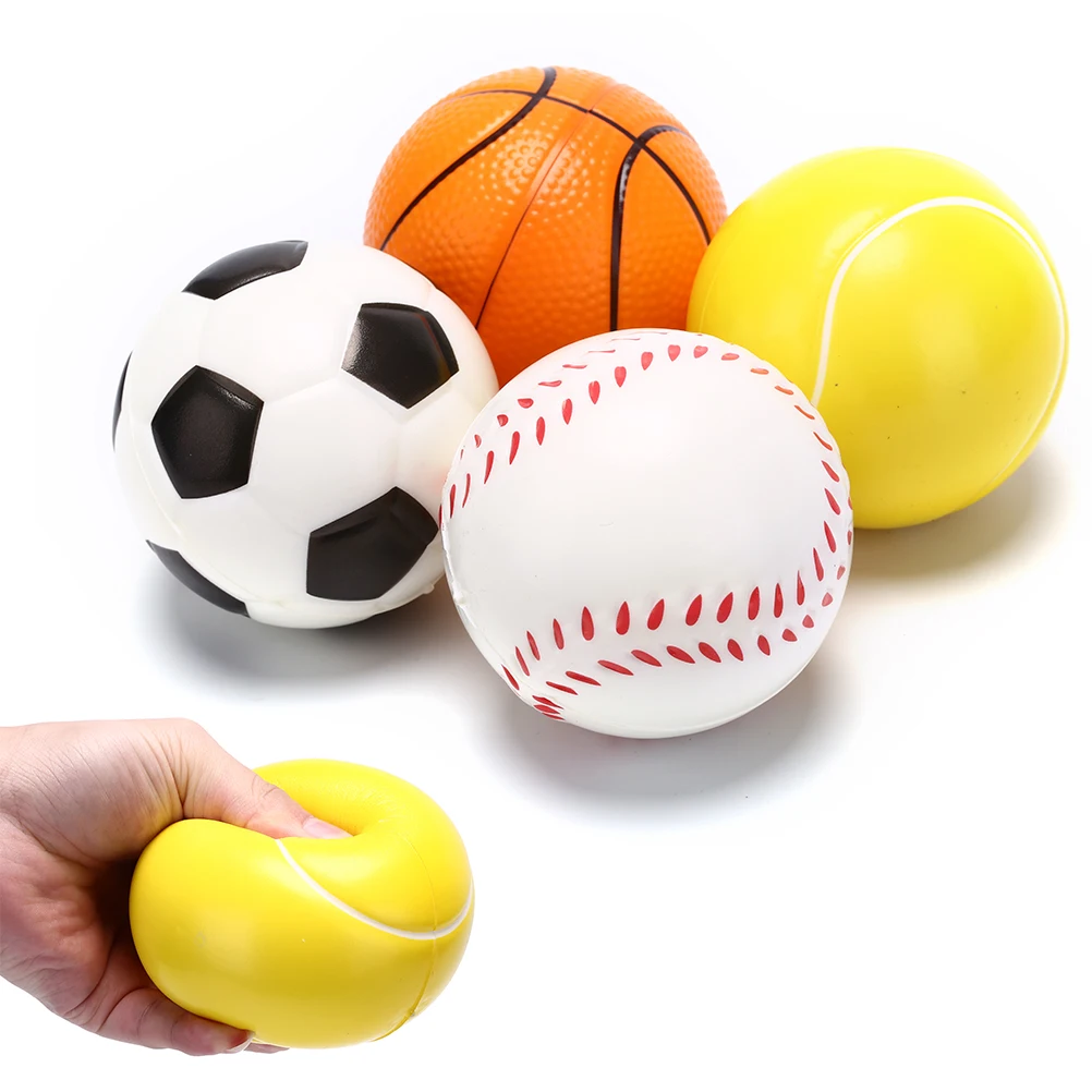 

100mm Squeeze Football Slow Rising Decompression Stress Relief Ball for Adult Children