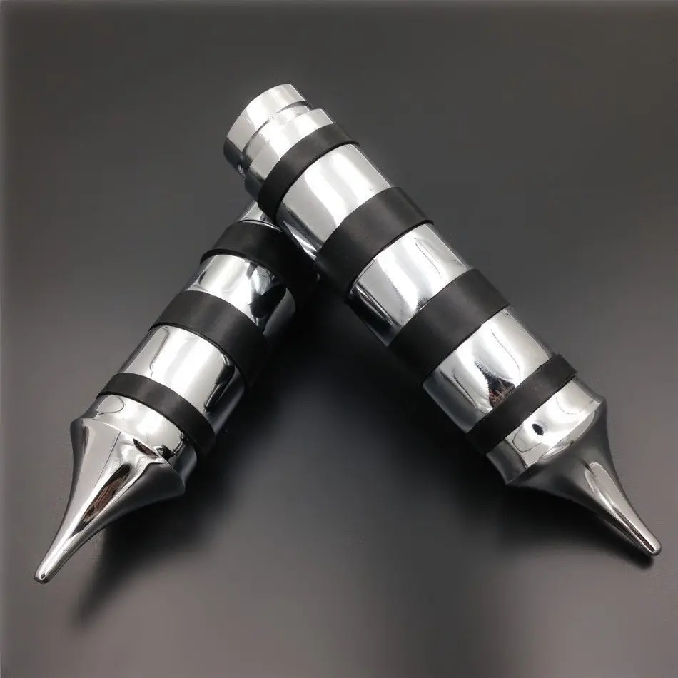 " 25 мм иглы Руль рукоятки для Harley Honda Kawasaki Suzuki Yamaha VT XL