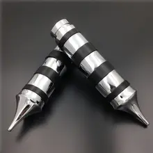 " 25 мм иглы Руль рукоятки для Harley Honda Kawasaki Suzuki Yamaha VT XL