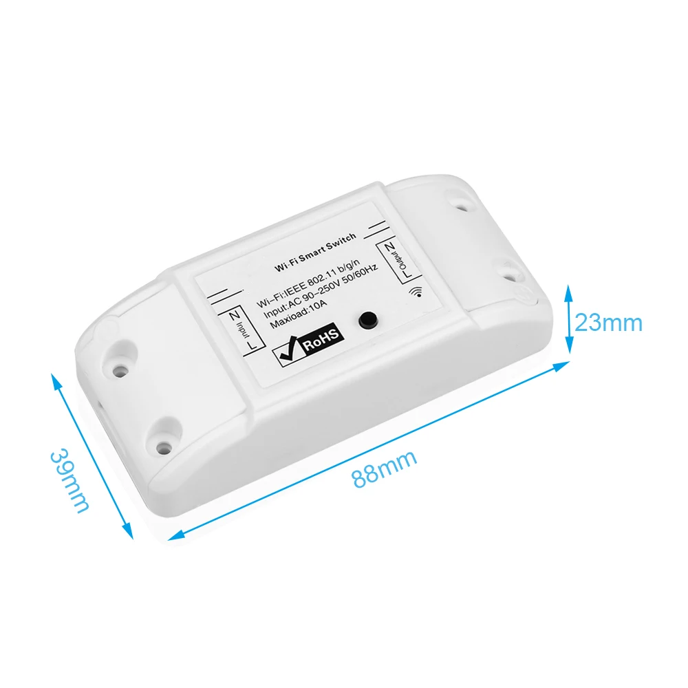 Универсальный DIY беспроводной Wifi переключатель дистанционного управления умный дом автоматизация светильник релейный модуль Управление Лер работа с Alexa