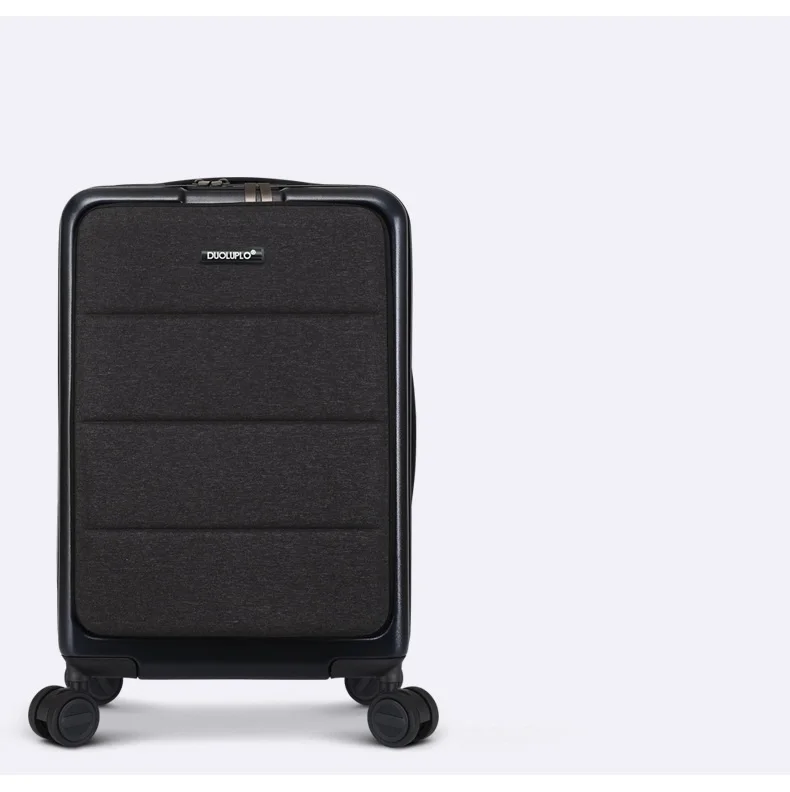 18 20 дюймов Путешествия передний карман Багаж Нести на коробке тяга чемодан тележка чемодан прокатки багаж