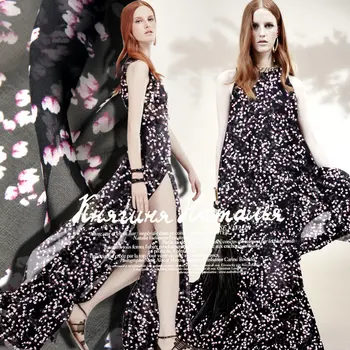 

8m/m Printed Silk Chiffon Fabric