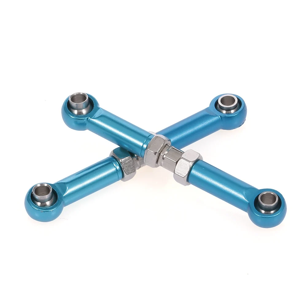 

2pcs RC Linkages Pull Rod Servo Link Metal for WL 1/18 A959 A979 A969 A959B A979B A969B RC Car Upgrade Spare