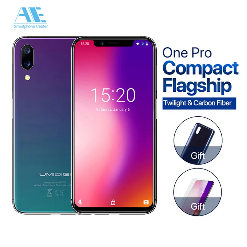 UMIDIGI One Pro Global Band 5 9 &quot4 Гб 64 P23 Восьмиядерный мобильный телефон Беспроводная