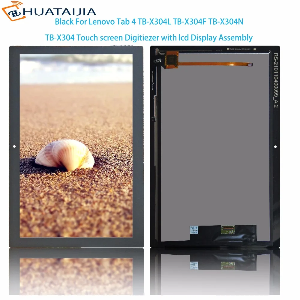Продажа Сенсорный экран Панель ЖК дисплей Дисплей 10,1 дюйма для lenovo Tab 4 TB X304L TB X304F TB X304N TB X304X TB X304 кодирующий преобразователь сенсорного экрана в сбор...