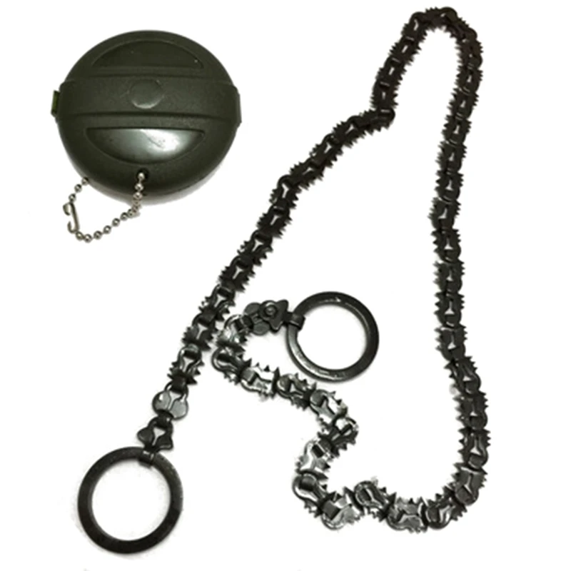 

Garden Folding Hand Chain Saw Stainless Steel Trimming Saw Outdoor Portable Saw Manual Wire Saw For Camping Hiking 52Cm With B