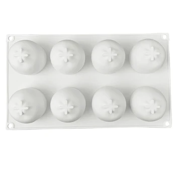 

White Silicone Cake Mould Baking Pastry White Mould Dessert Fruit Mousse Pan Bakeware Chocolate