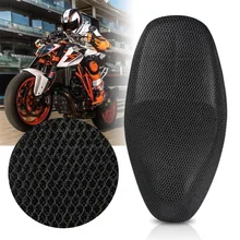 ENVÍO GRATIS Nuevo Verano Respirable Fresco 3D Mesh Motorcycle Moto Ciclomotor Scooter Seat Covers Cojín Antideslizante Impermeable