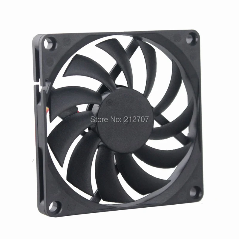 80mm 12v fan 3pin 5