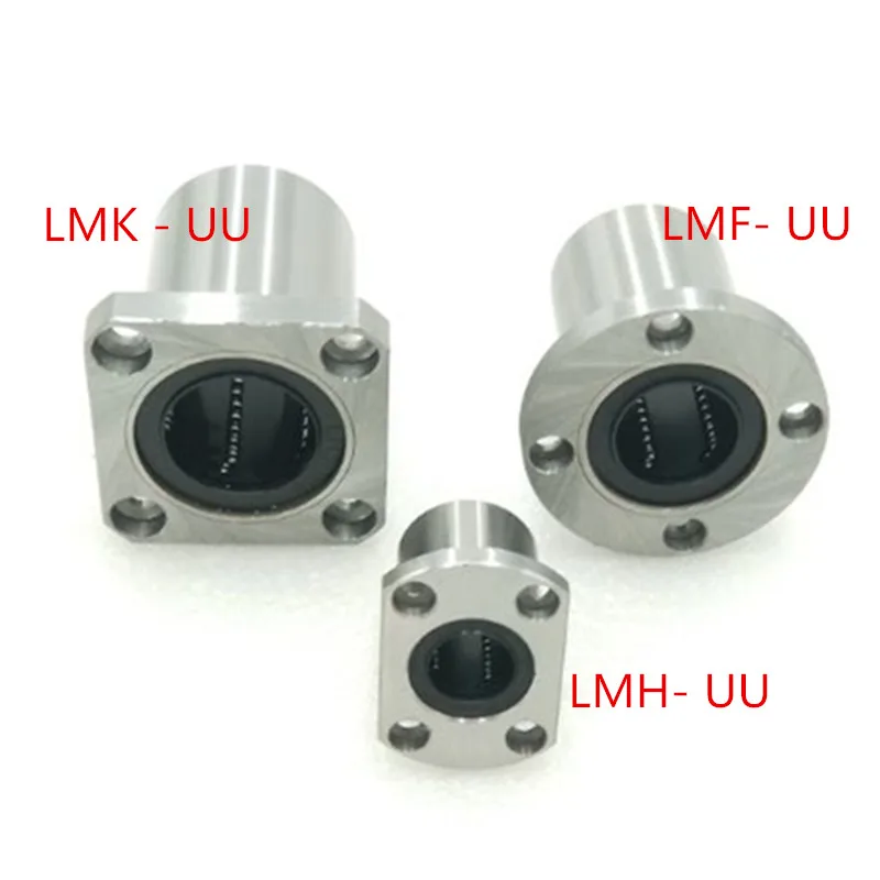 

LMF20UU/LMK20UU/LMH20UU 20mm Inner Dia 4 Bolt Flange CNC Router Linear Motion Bearing