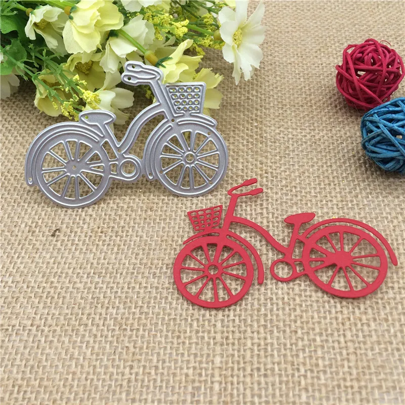 

Metal Steel Bicycle Embossing Dies Cut Stencils DIY Scrapbooking Decorative Cutting Machine