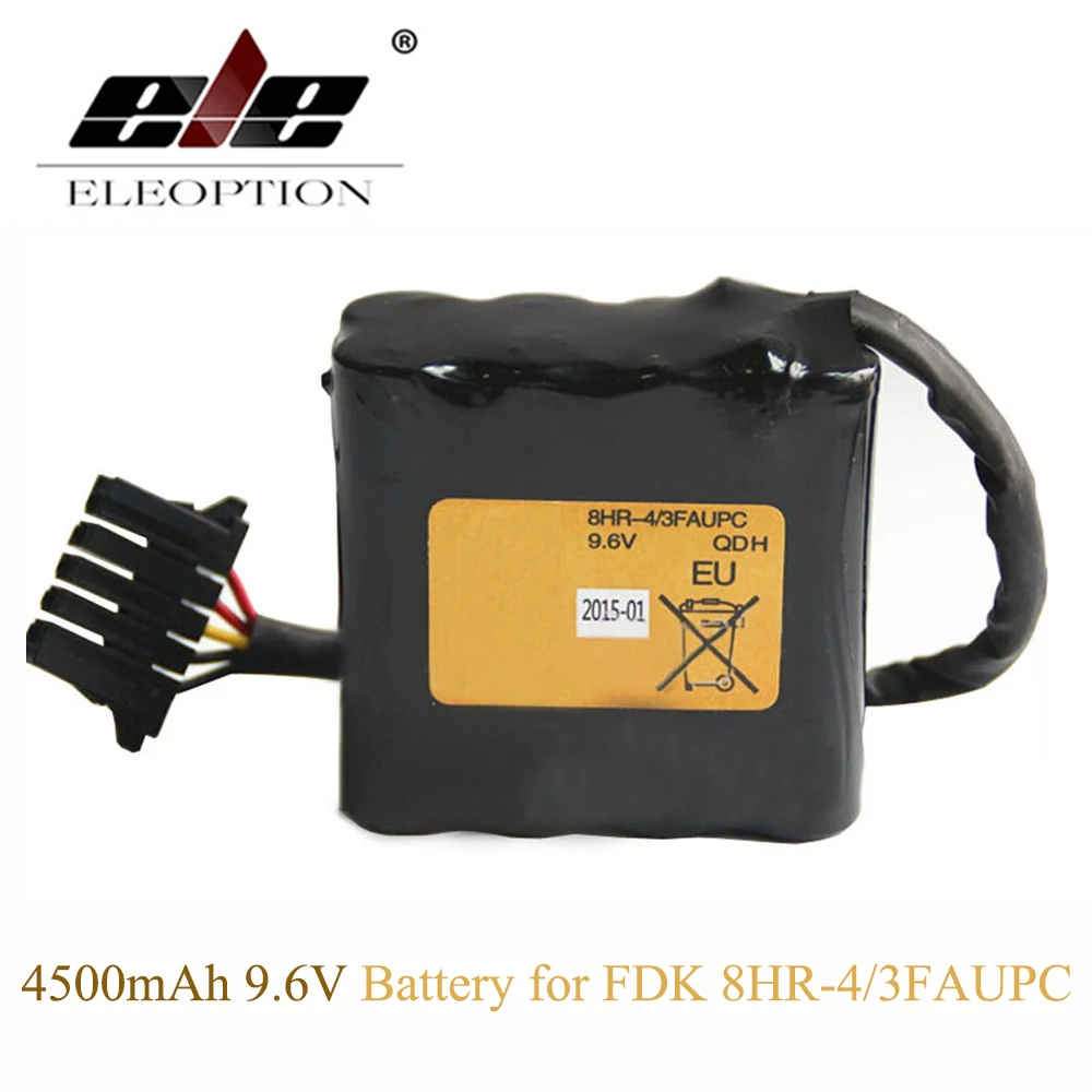 

ELEOPTION High Quality 4500mAh 9.6V Replacement Battery for FDK 8HR-4/3FAUPC Ni-MH Rechargeable Battery