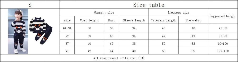 Children's Suit New Spring And Autumn Velvet Sets Europe And America Style Baby Girls Boys Tide Suit Kids Clothes 2PCS