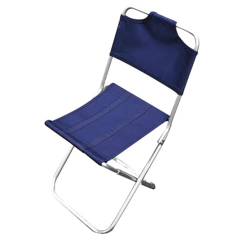 

Ultralight Outdoor 6063 Aluminum Alloy Foldable Chair Fishing Seat Camping Picnic BBQ Garden Chair Fishing Square Stool