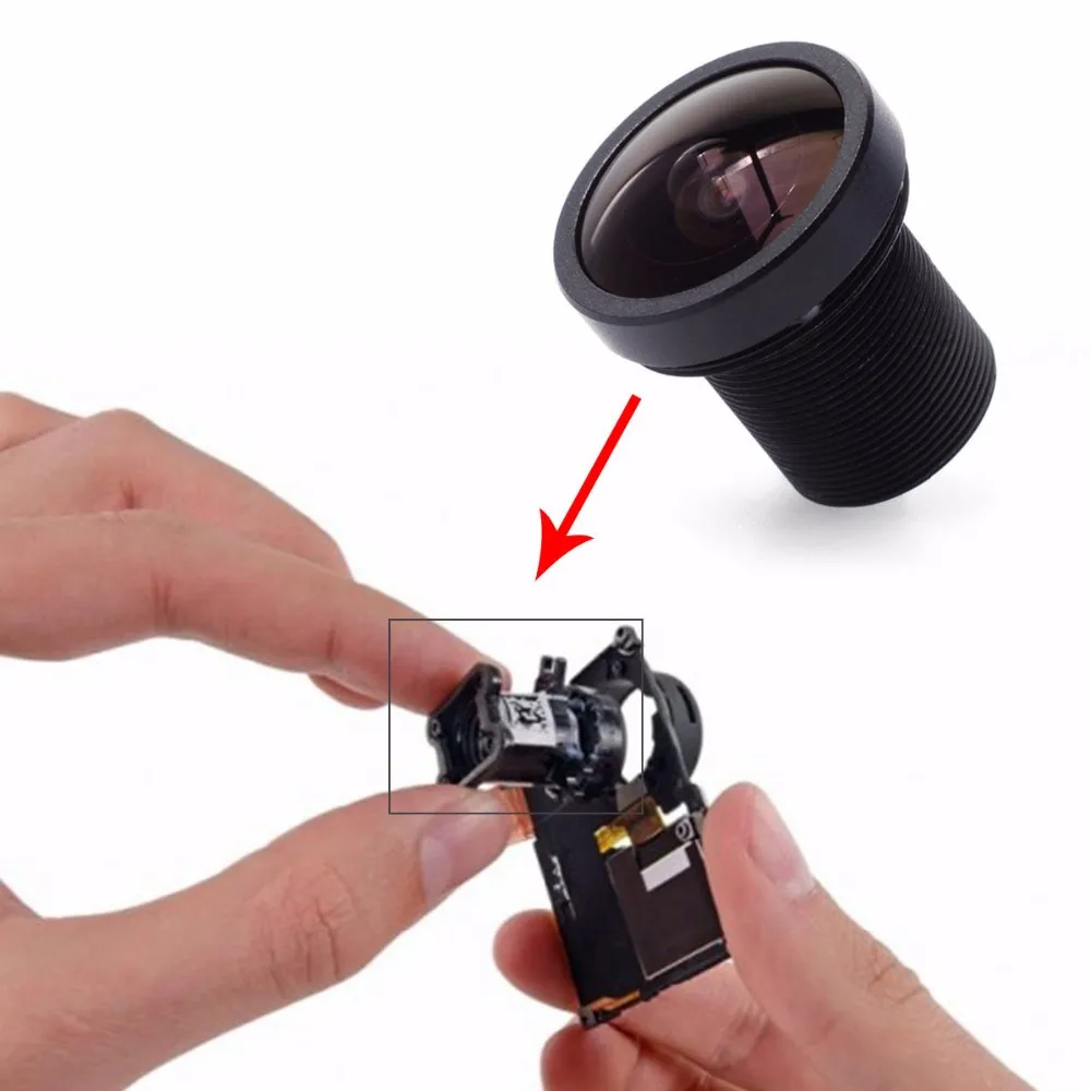 Профессиональный HD широкоугольный объектив SHOOT 170 градусов для Gopro Hero 2 1