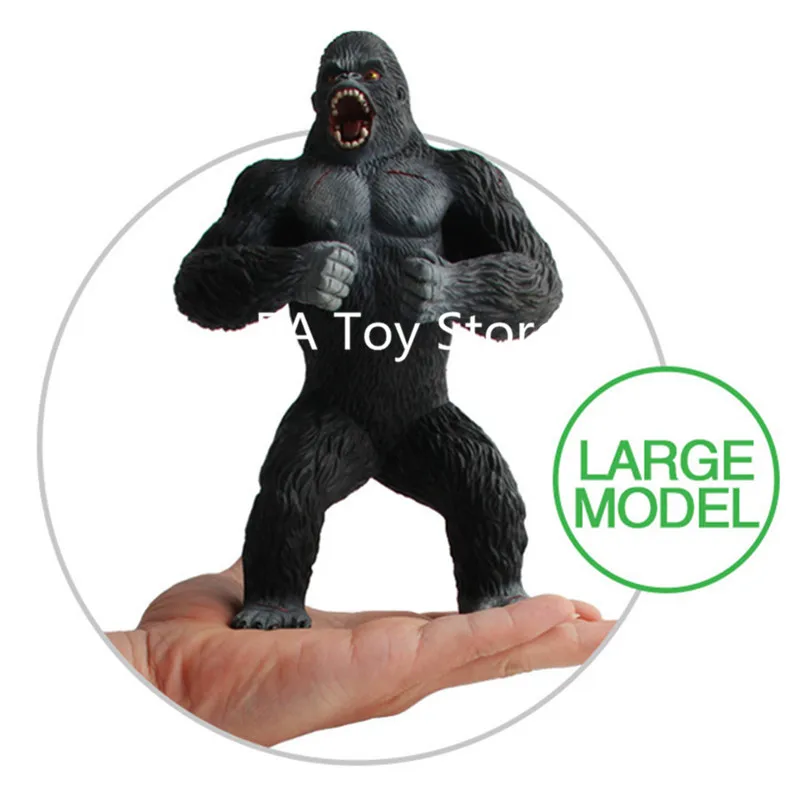 1pcs 19cm King Kong Skull Island Action Gorilla PVC Figure toy Collectible Decor
