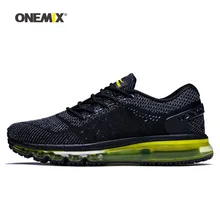ONEMIX Max мужская прогулочная обувь для женщин Подушка фитнес Трейл спортивные кроссовки теннисные Спортивные Черные кроссовки для бега на улице